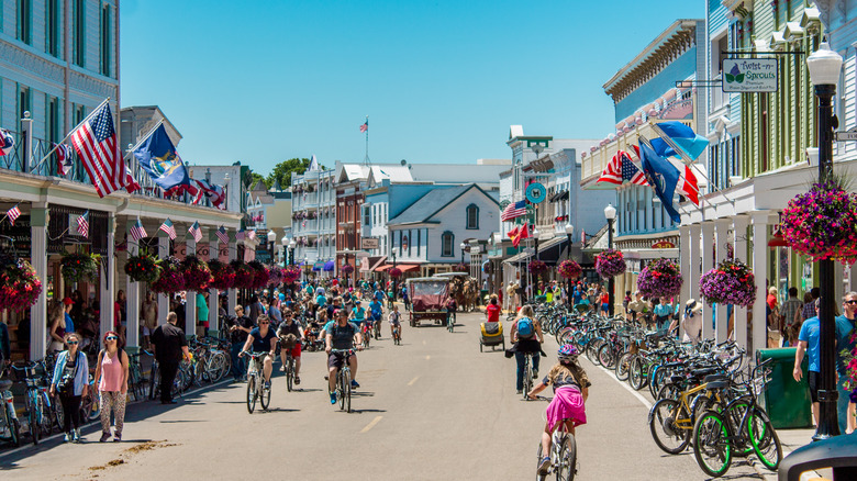 Mackinac Island's Main Street