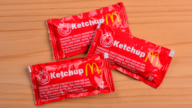 Heinz ketchup packets