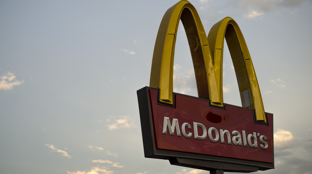 McDonald's Golden Arches sign