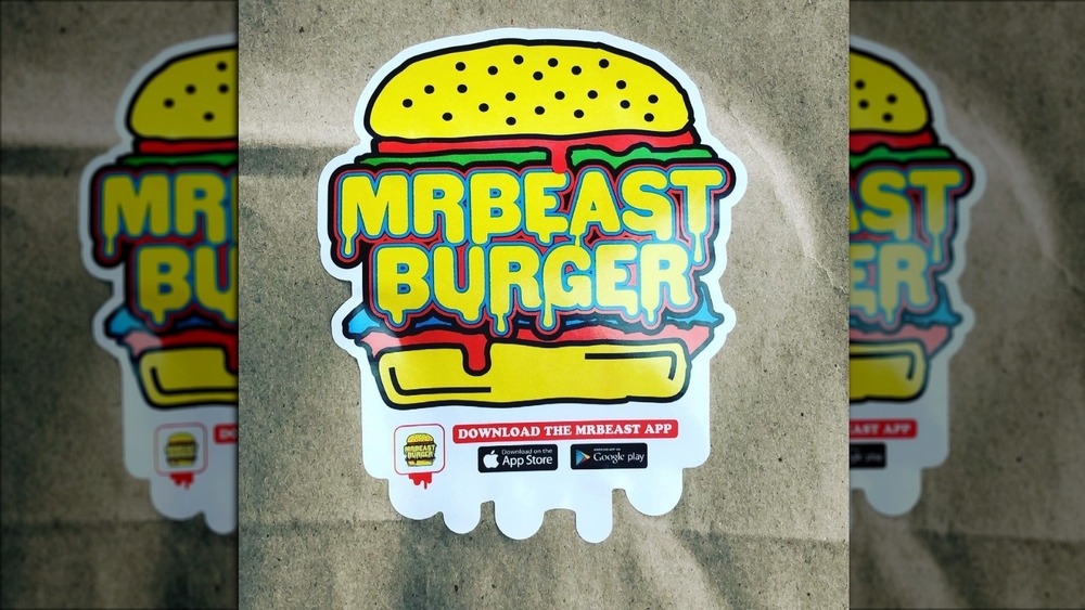 The MrBeast Burger logo