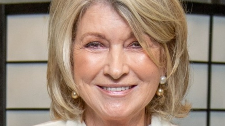 Martha Stewart smiling