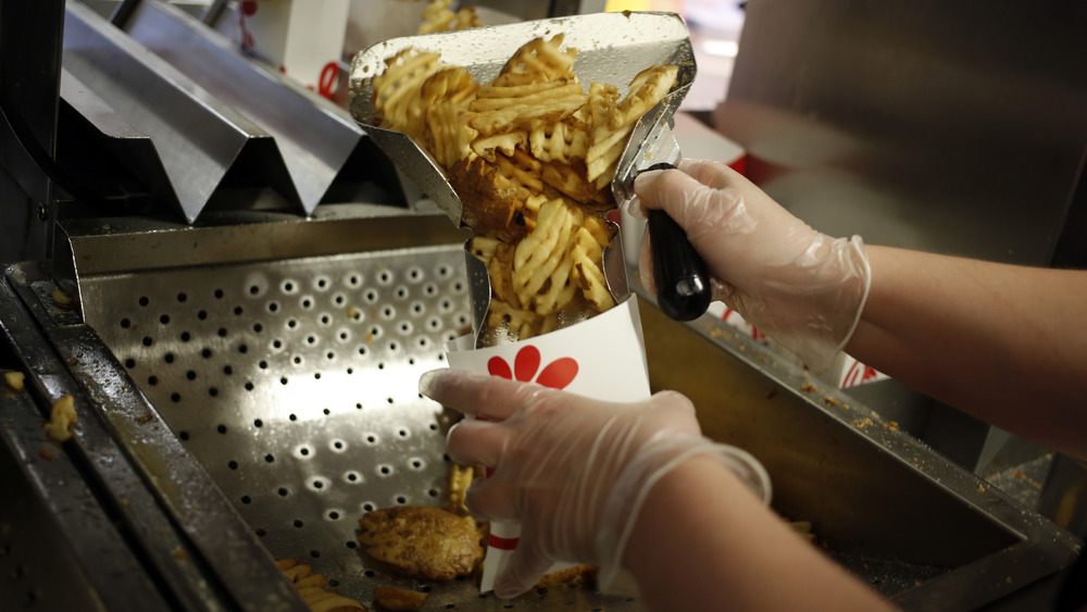 Chick-fil-A waffle fries