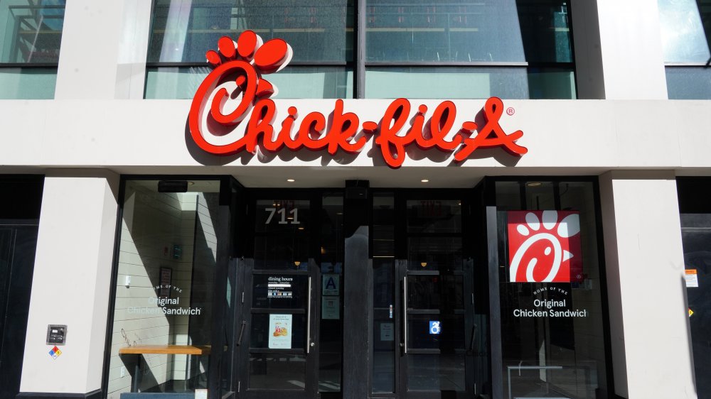 Chick-fil-A restaurant exterior