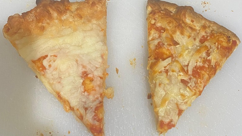cheese pizza slices