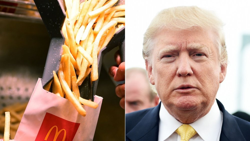 Donald Trump, McDonald's French Fries