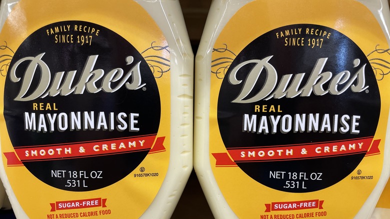 Two Containers of Duke's Mayonnaise