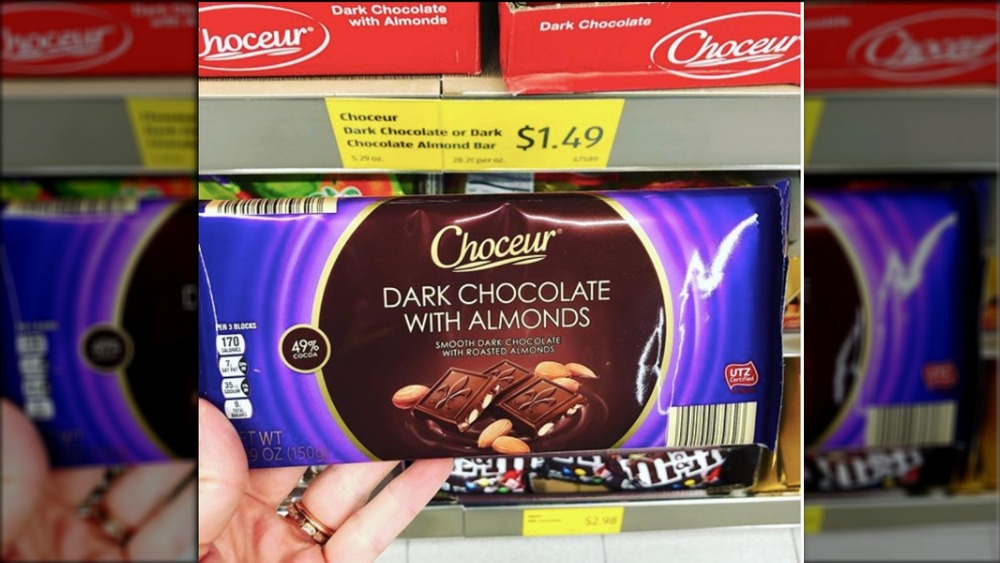 Aldi chocolate bar