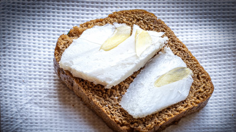 Lard on toast