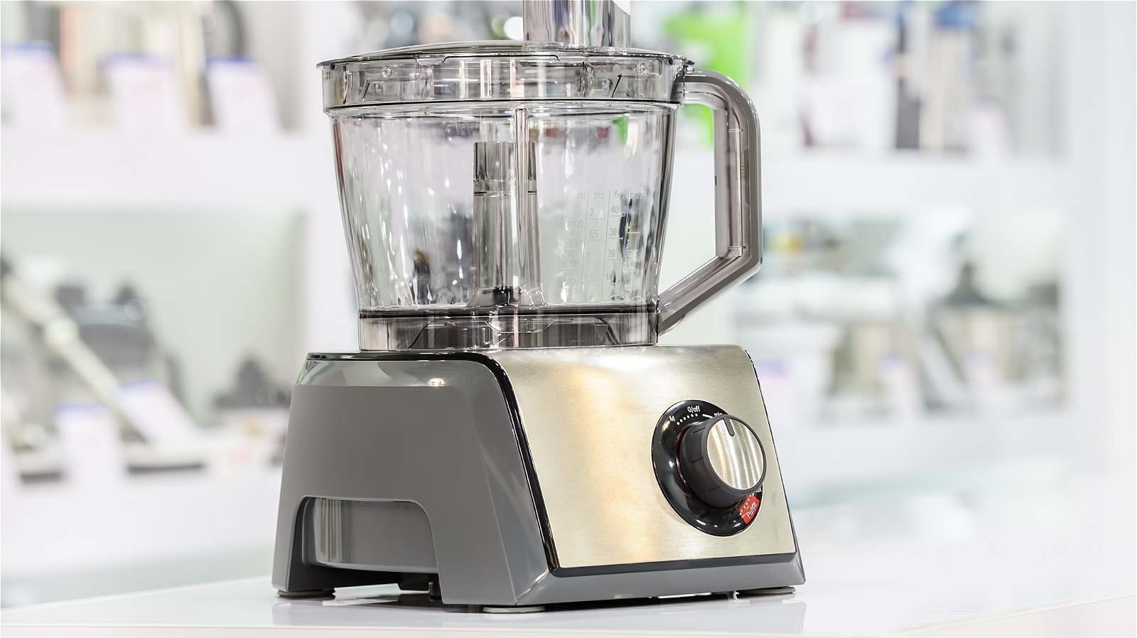 The Reason You Shouldn't Use A Food Processor In Place Of A Mixer