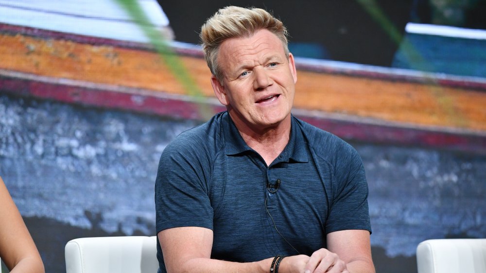 Gordon Ramsay speaks in an interview