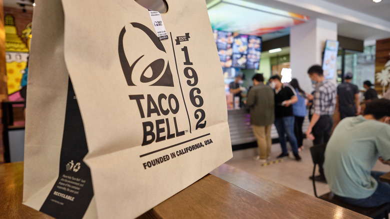 Taco Bell bag