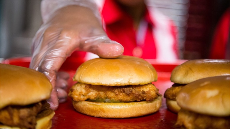 Chick-fil-A chicken sandwiches