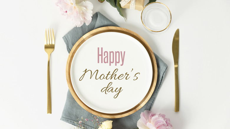 mother's day place setting
