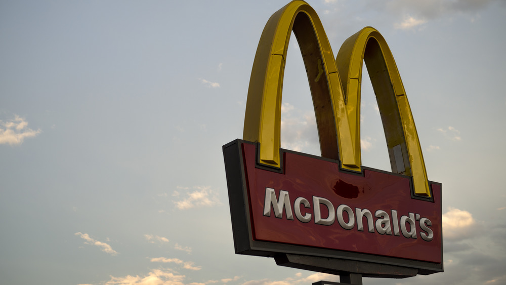 McDonald's storefront arch restaurant