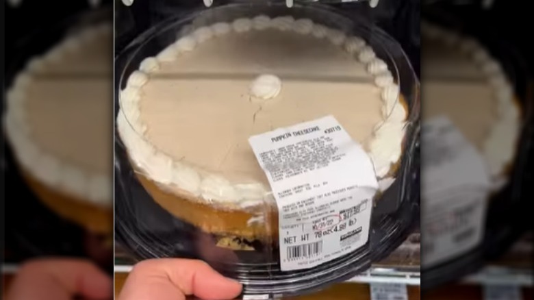 costco's pumpkin cheesecake