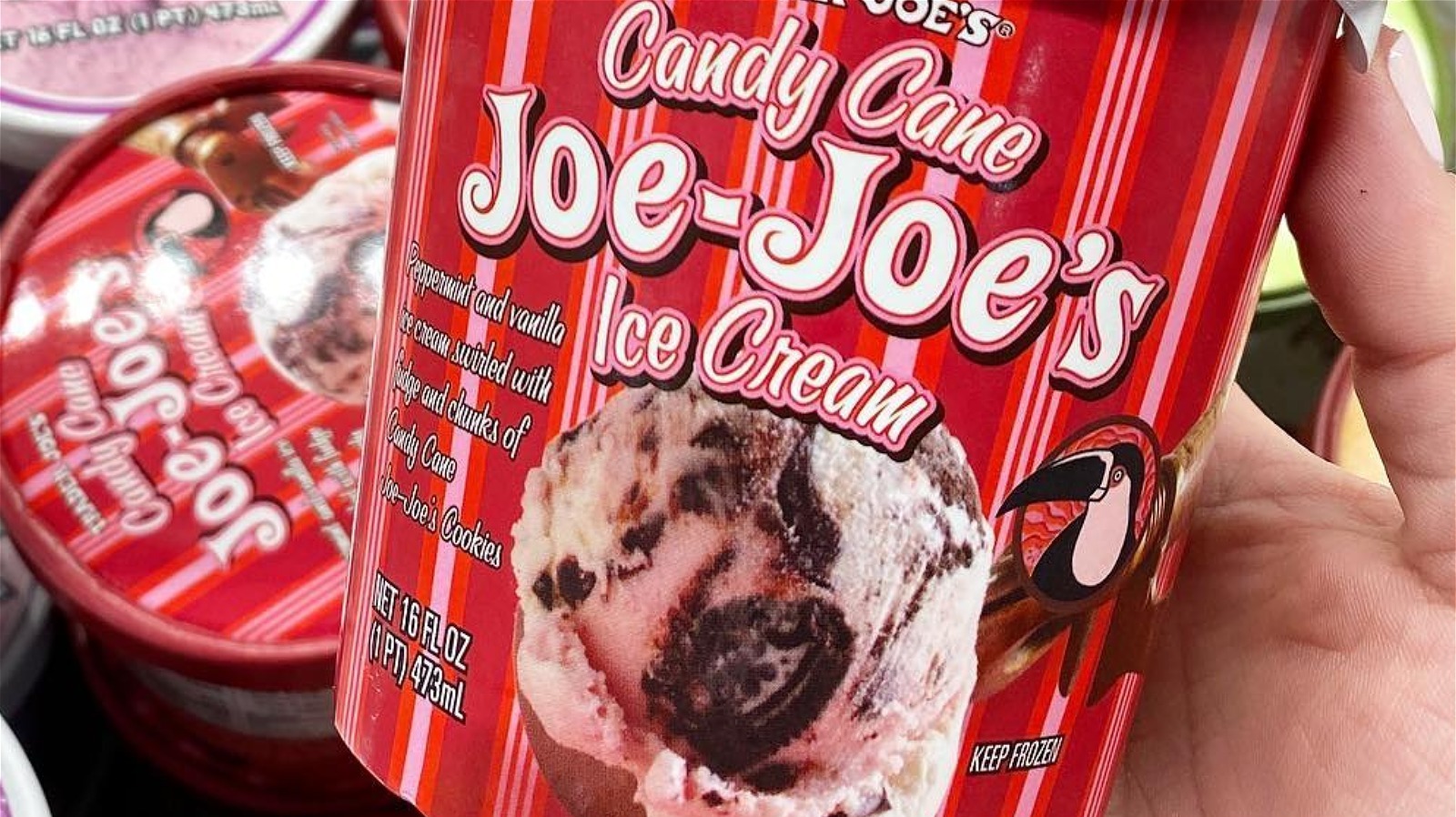 The Return Of Trader Joe's Candy Cane Ice Cream Has Instagram Divided