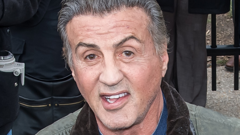 Sylvester Stallone eyebrow raise