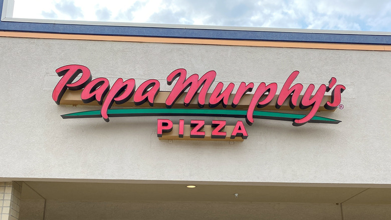 Outside a Papa Murphy's Pizza outlet