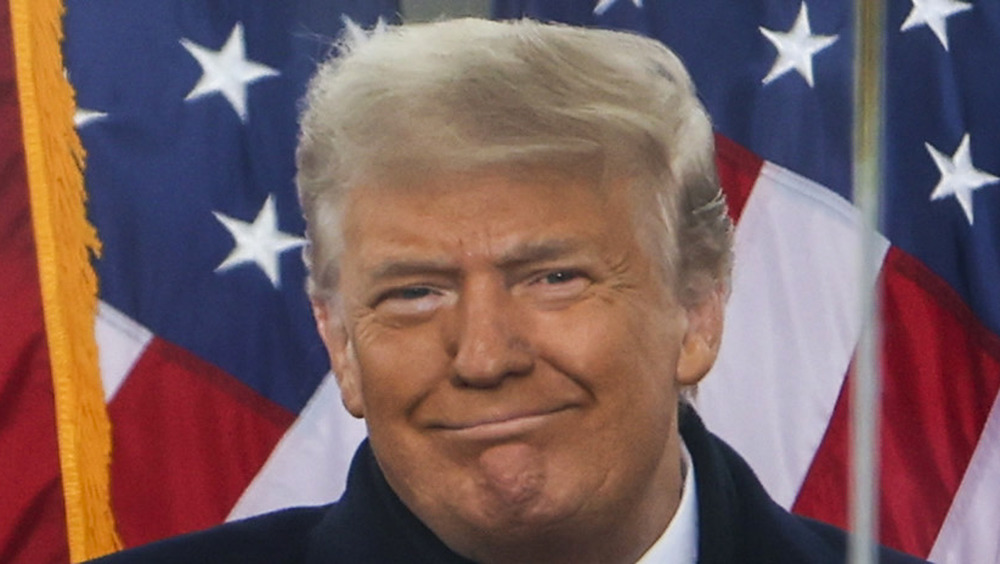 Donald Trump smiling 