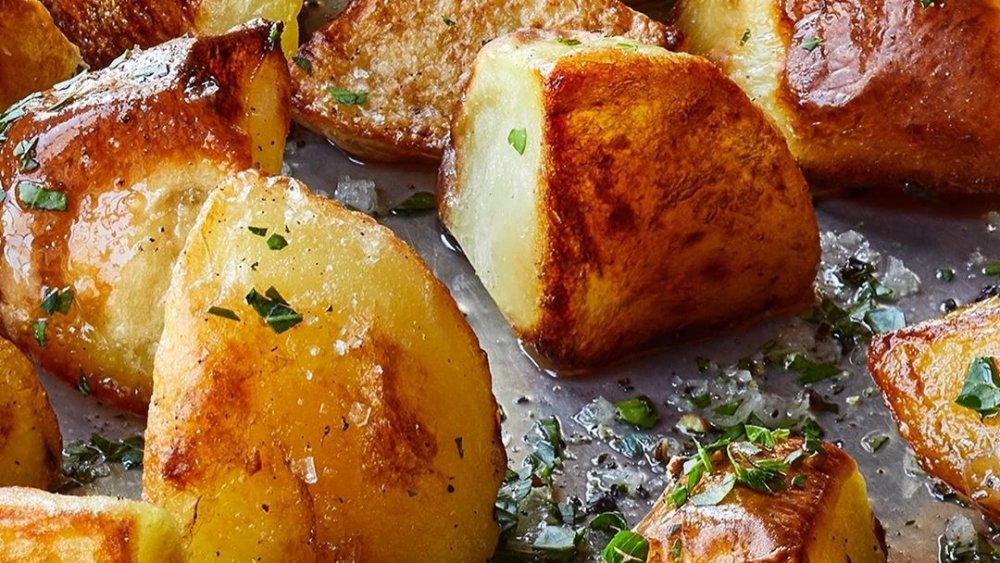 Emily Blunt's roast potatoes