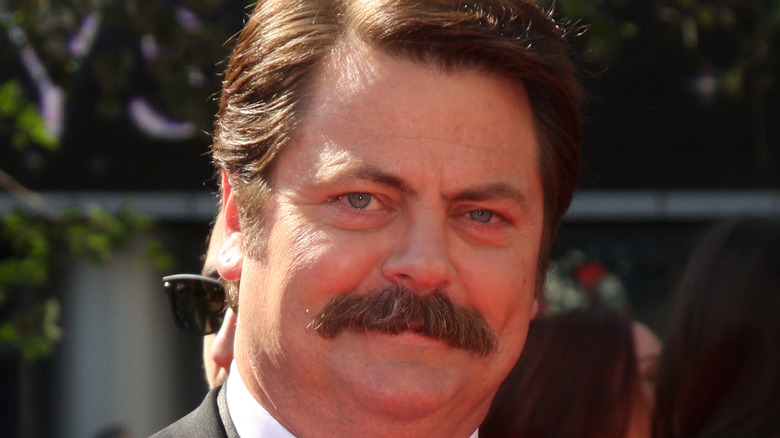 Nick Offerman smiling