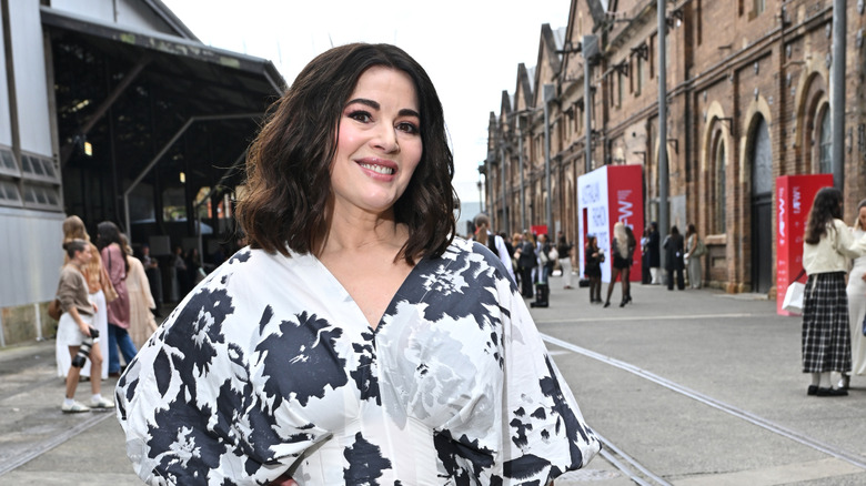 Nigella Lawson smiling