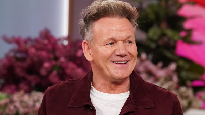Gordon Ramsay looking amused