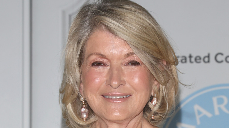 Martha Stewart smiling