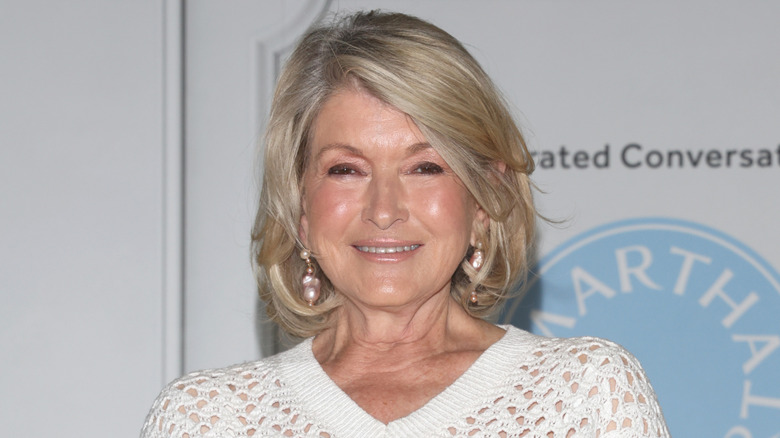 Martha Stewart smiling
