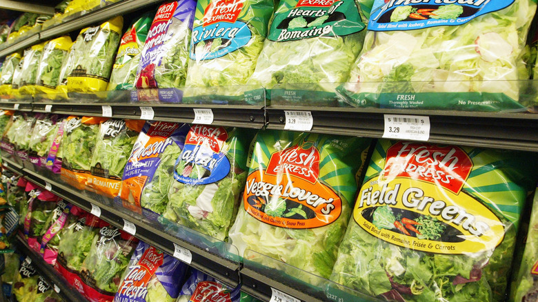 Fresh Express packaged salad kits