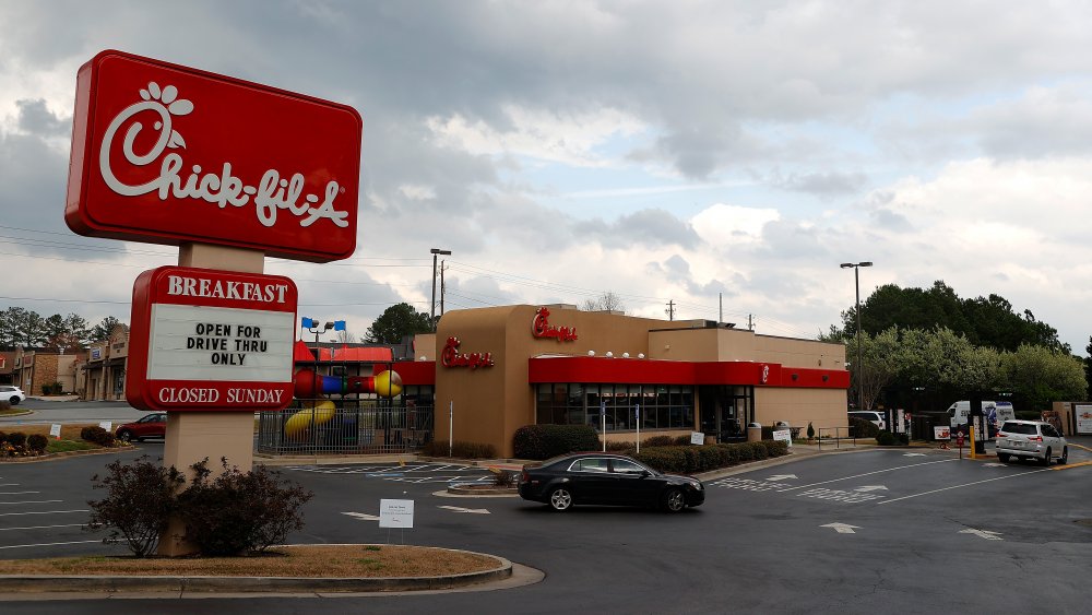 Chick-fil-A restaurant exterior