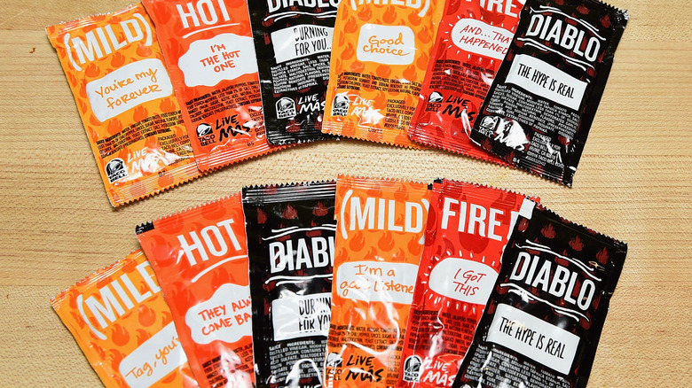 Sauce packets