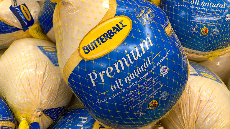 Butterball frozen turkeys