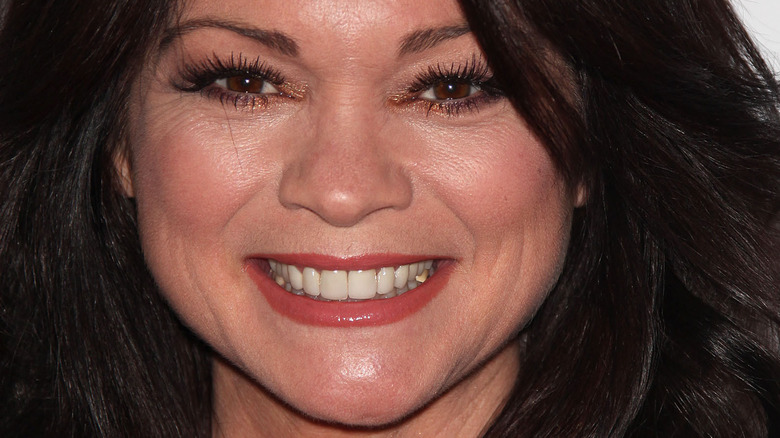 Valerie Bertinelli with wide smile