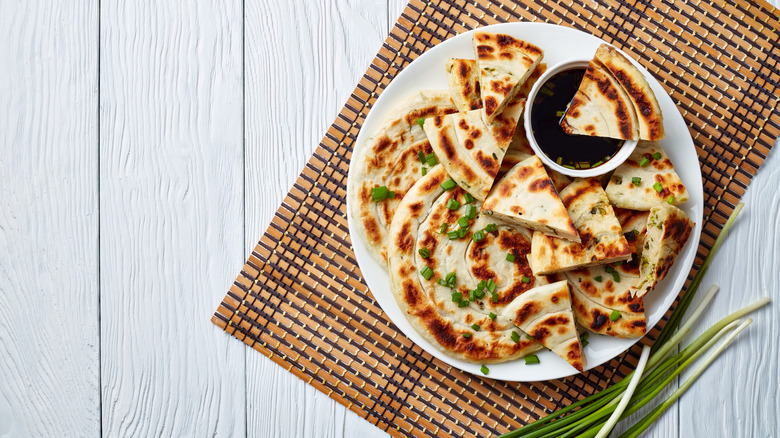 scallion pancakes