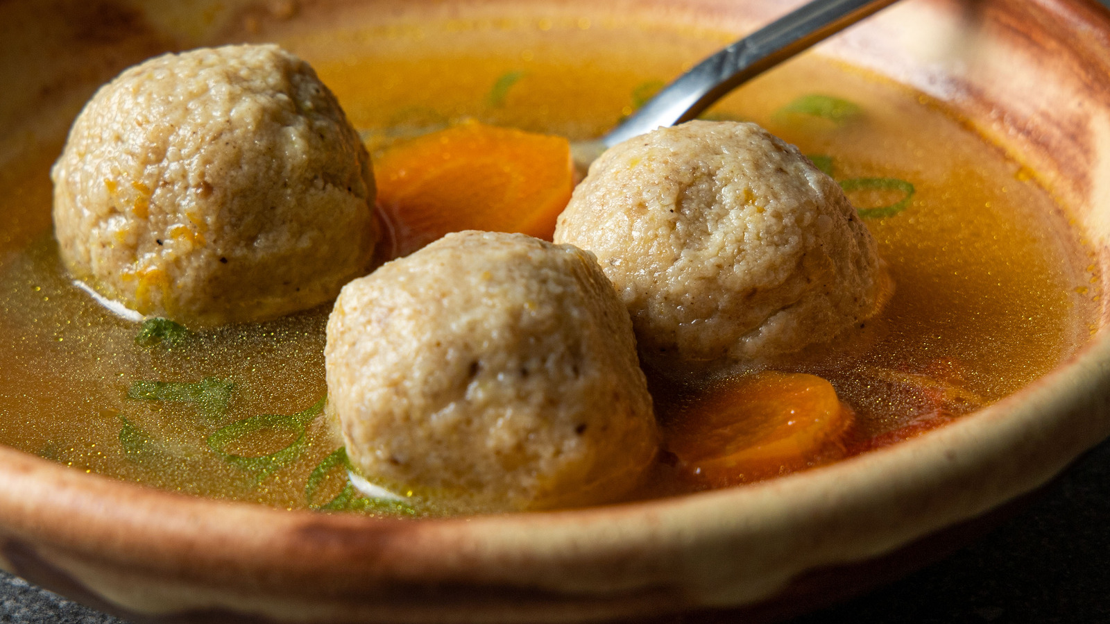 The Secret To Flavorful Vegetarian Matzo Ball Soup