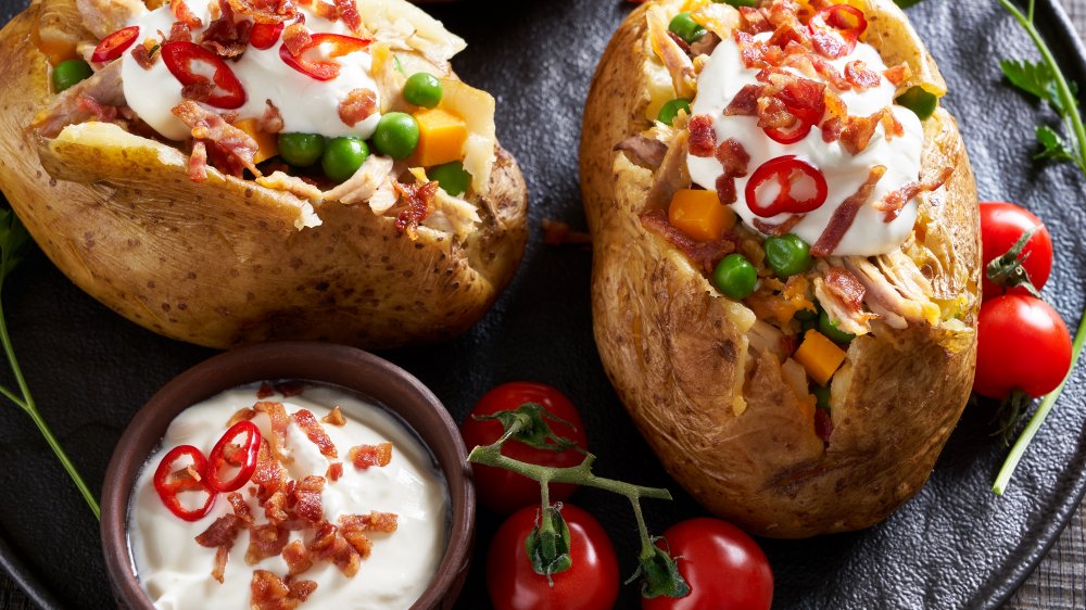 Twice-baked potato 