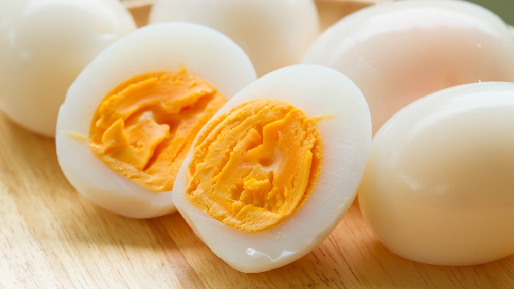 hard-boiled eggs