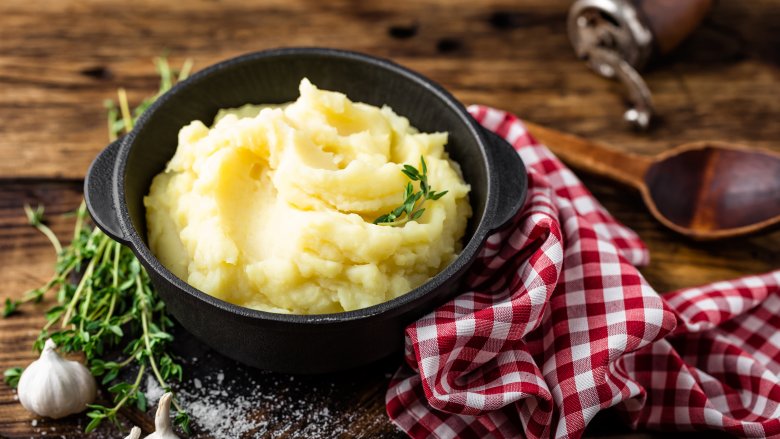 mashed potatoes