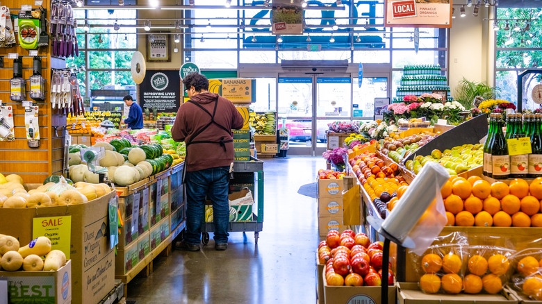 Whole Foods produce section