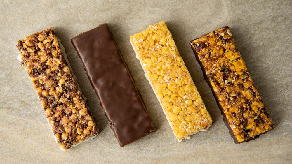various protein bars