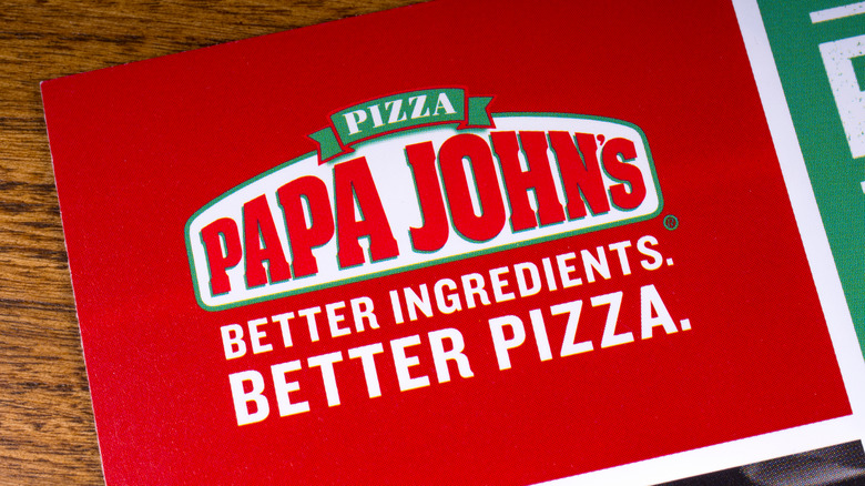 Papa John's pizza box