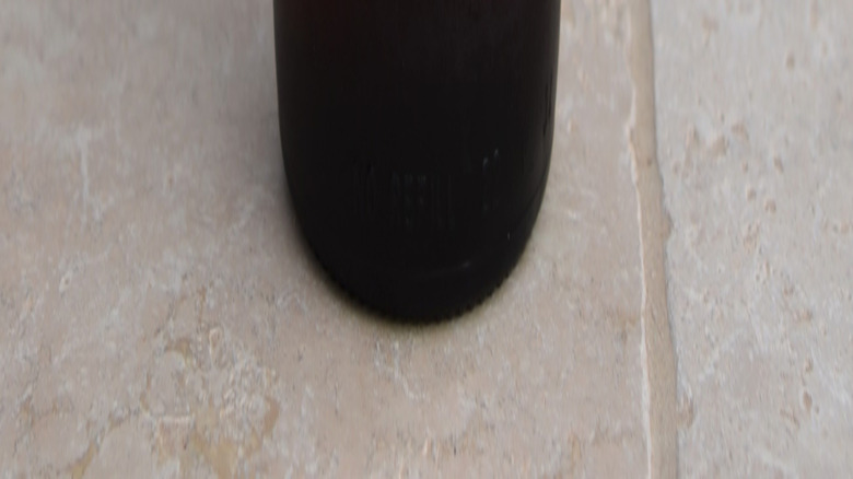 close-up of Kilt Lifter bottle
