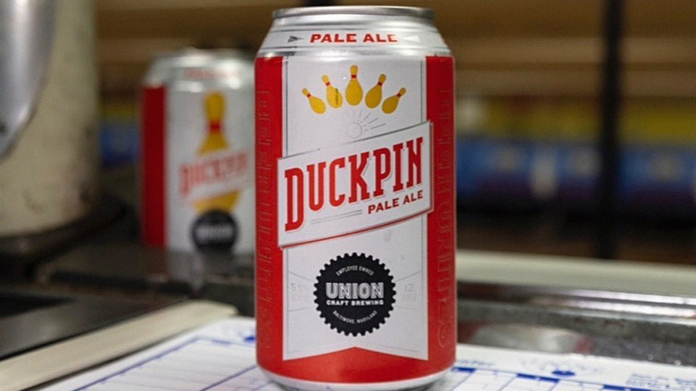 can of Duckpin Pale Ale
