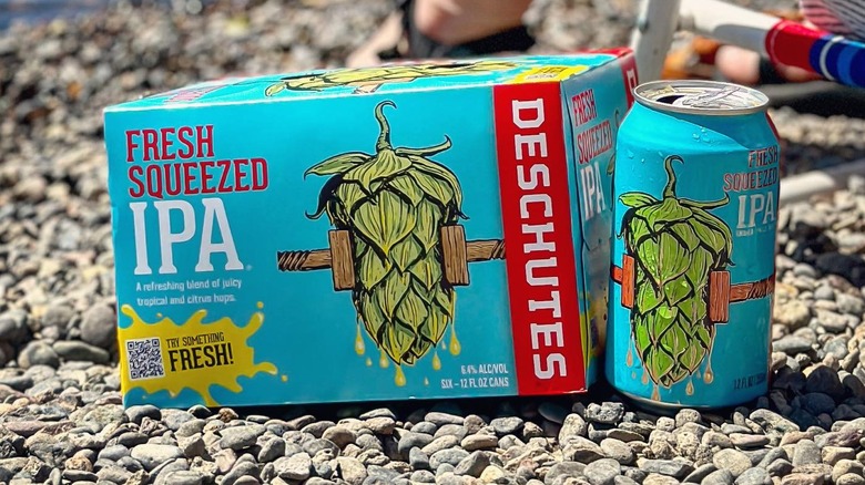 Deschutes box and can on gravel