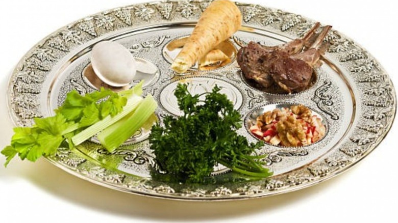 a seder plate