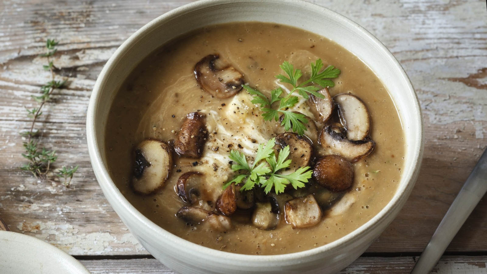 The Simple Fix For Saving Your Bland Mushroom Soup