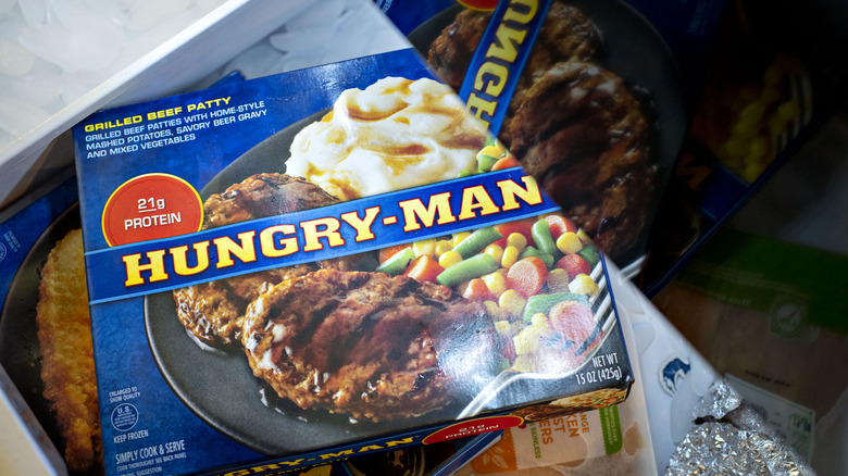 Hungry Man frozen meal