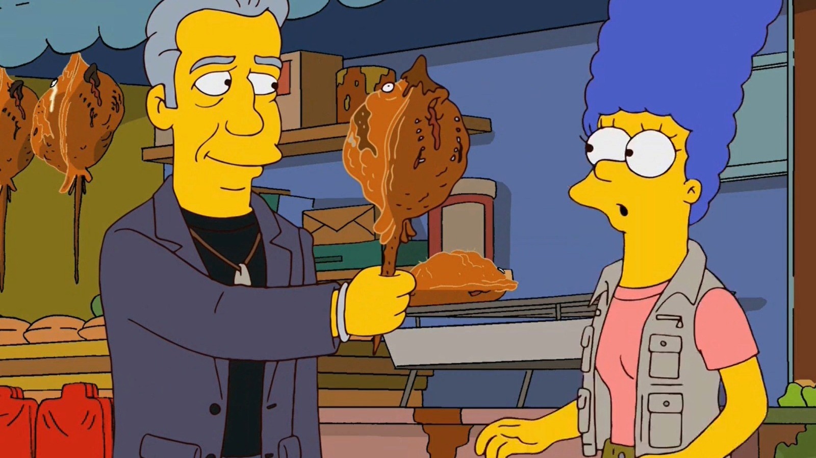 The Simpsons Episode You Likely Forgot Anthony Bourdain Starred In