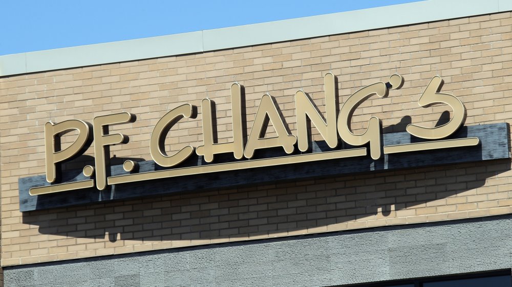 pf changs store sign